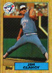 1987 Topps Baseball Cards      122     Jim Clancy
